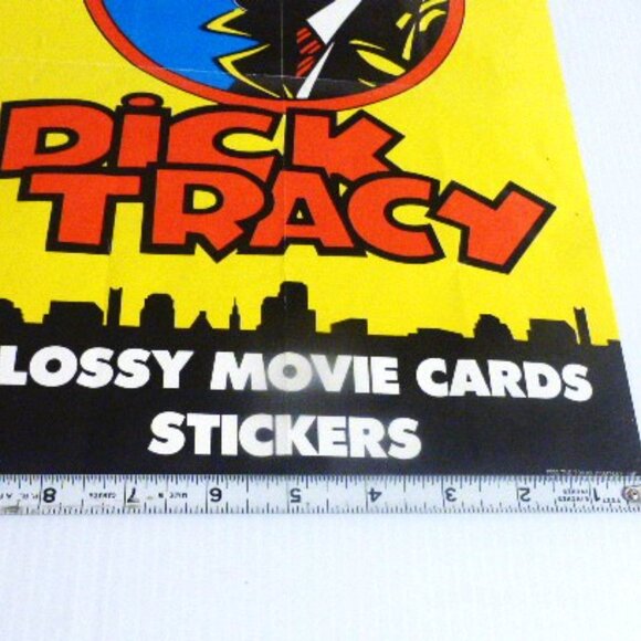 Series 1 - 1990 Walt Disney DICK TRACY Poster & Tin Movie Trading CARDS - Picture 15 of 15